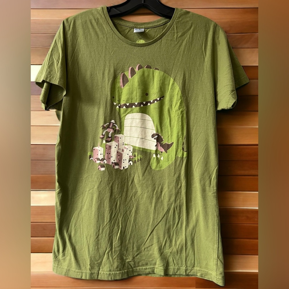 Vintage Threadless baby Godzilla tshirt - Picture 2 of 3